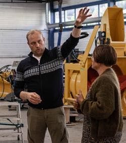 – Vi ønsker å rekruttere flere fagarbeidere med kompetanse og erfaring i hydraulikk, sier HR- og kvalitetssjef, Thor Christian Øveraasen.